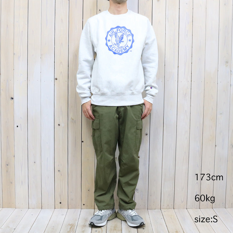 Champion : AIR FORCE ACADEMY CHAMPION REVERSE WEAVE CREWNECK (ASH GREY)