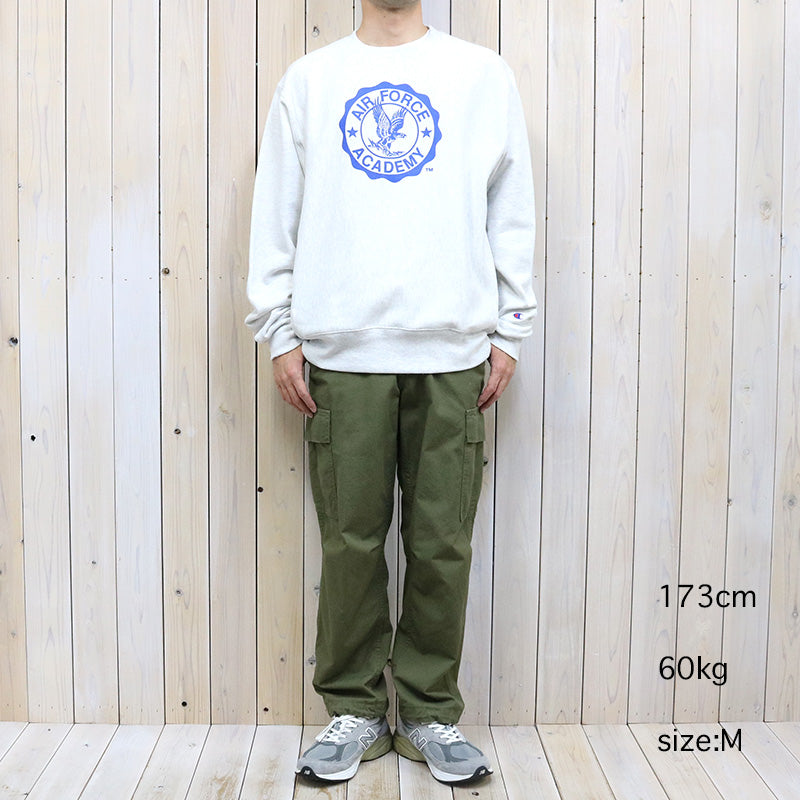 Champion : AIR FORCE ACADEMY CHAMPION REVERSE WEAVE CREWNECK (ASH GREY)