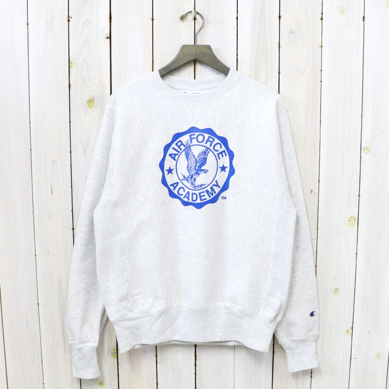 Champion : AIR FORCE ACADEMY CHAMPION REVERSE WEAVE CREWNECK (ASH GREY)