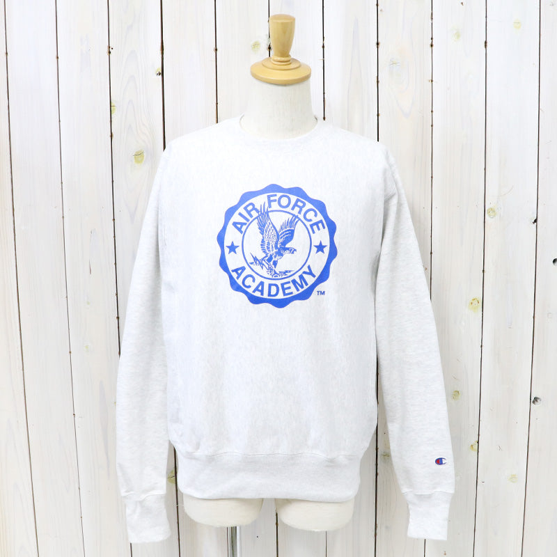 Champion : AIR FORCE ACADEMY CHAMPION REVERSE WEAVE CREWNECK (ASH GREY)