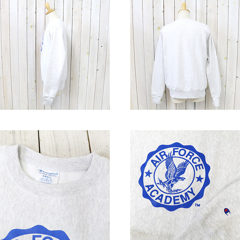 Champion : AIR FORCE ACADEMY CHAMPION REVERSE WEAVE CREWNECK (ASH GREY)
