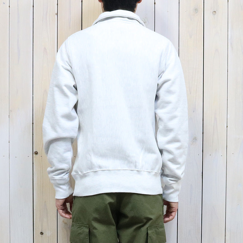 Champion : NAVY CHAMPION ANCHOR REVERSE WEAVE 1/4 ZIP (GREY)