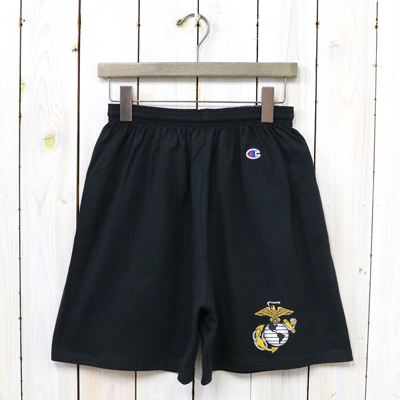 Champion : USMC EGA CHAMPION LOGO COTTON SHORT (BLACK)