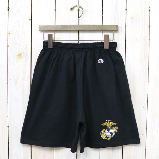 Champion : USMC EGA CHAMPION LOGO COTTON SHORT (BLACK)