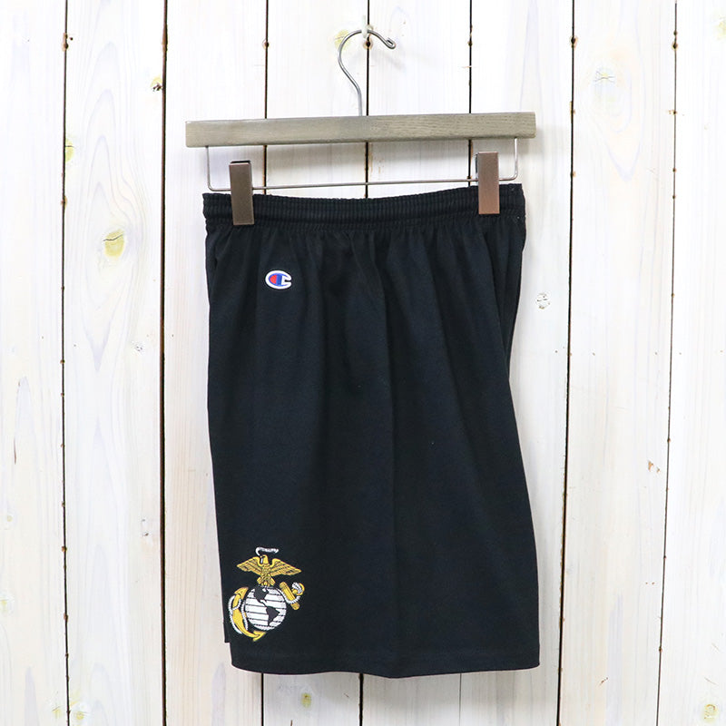 Champion : USMC EGA CHAMPION LOGO COTTON SHORT (BLACK)