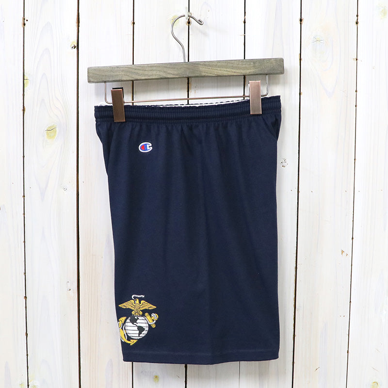 Champion : USMC EGA CHAMPION LOGO COTTON SHORT (NAVY)