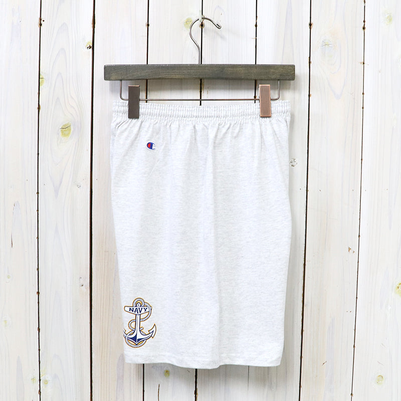 Champion : NAVY ANCHOR CHAMPION LOGO COTTON SHORT (GREY)