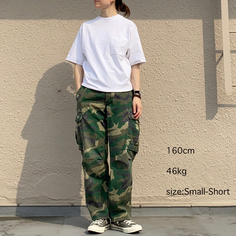 MILITARY USED : JANGLE FATIGUE PANTS (CAMOUFLAGE)