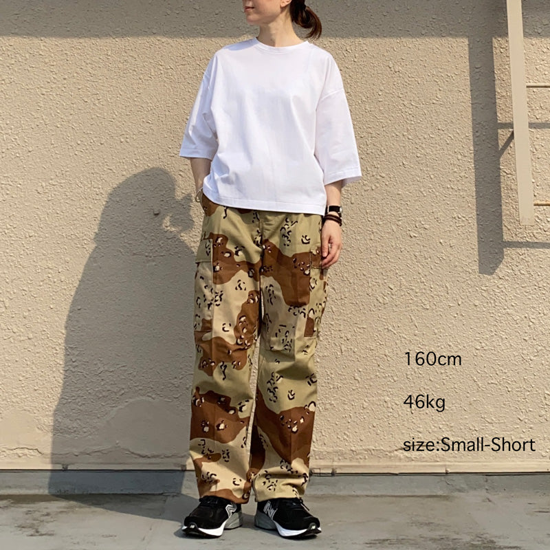DEAD STOCK : TROUSERS DESERT CAMOUFLAGE PATTERN COMBAT 6C
