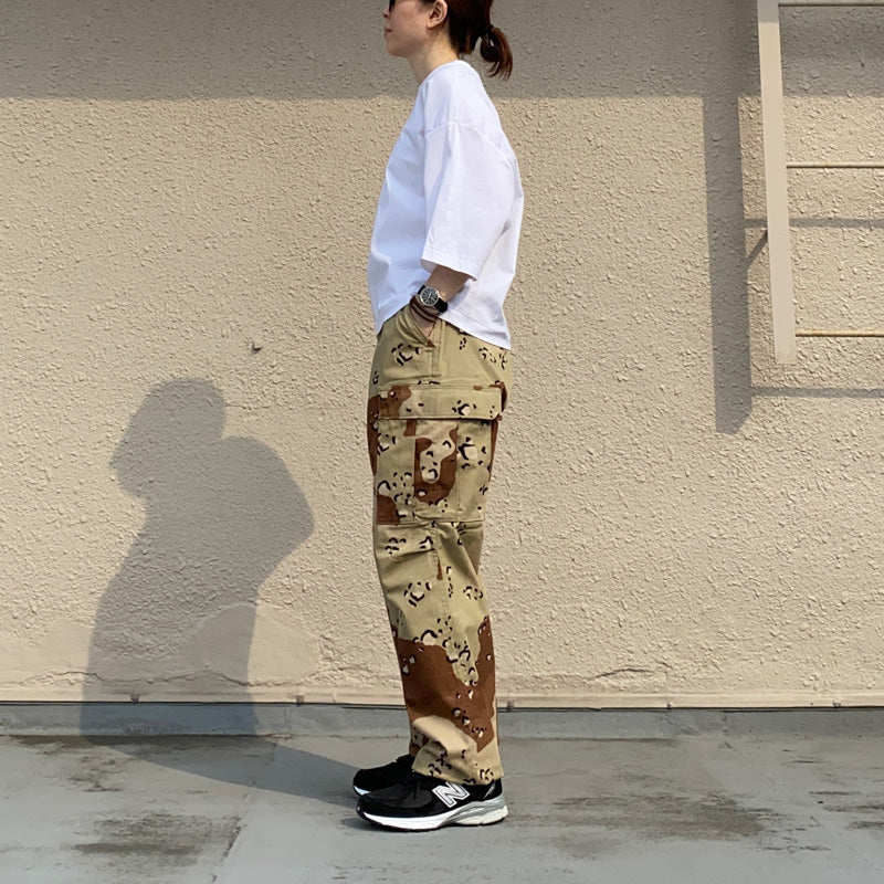 DEAD STOCK : TROUSERS DESERT CAMOUFLAGE PATTERN COMBAT 6C