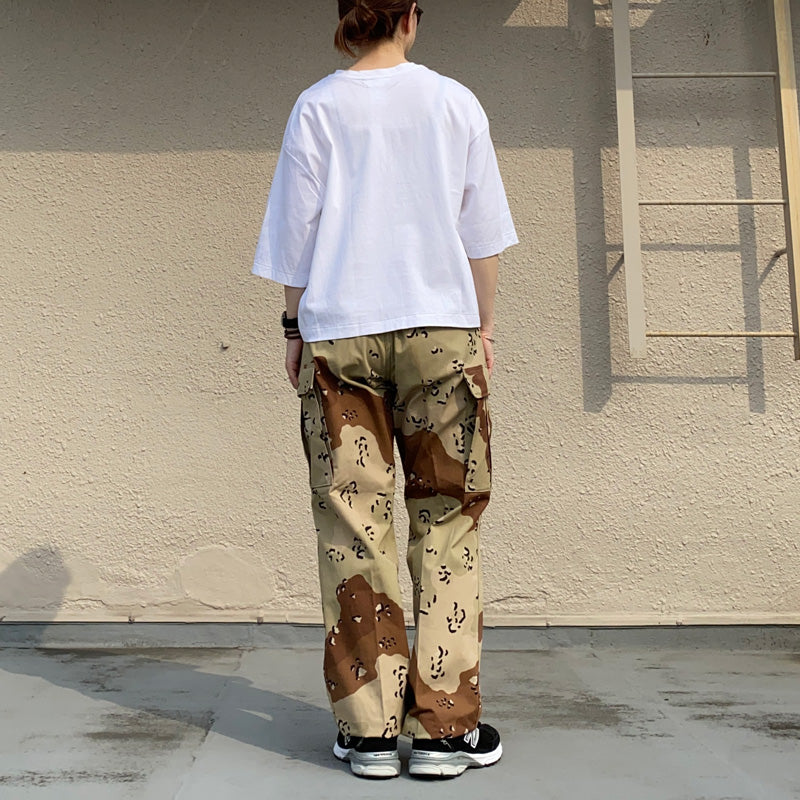 DEAD STOCK : TROUSERS DESERT CAMOUFLAGE PATTERN COMBAT 6C