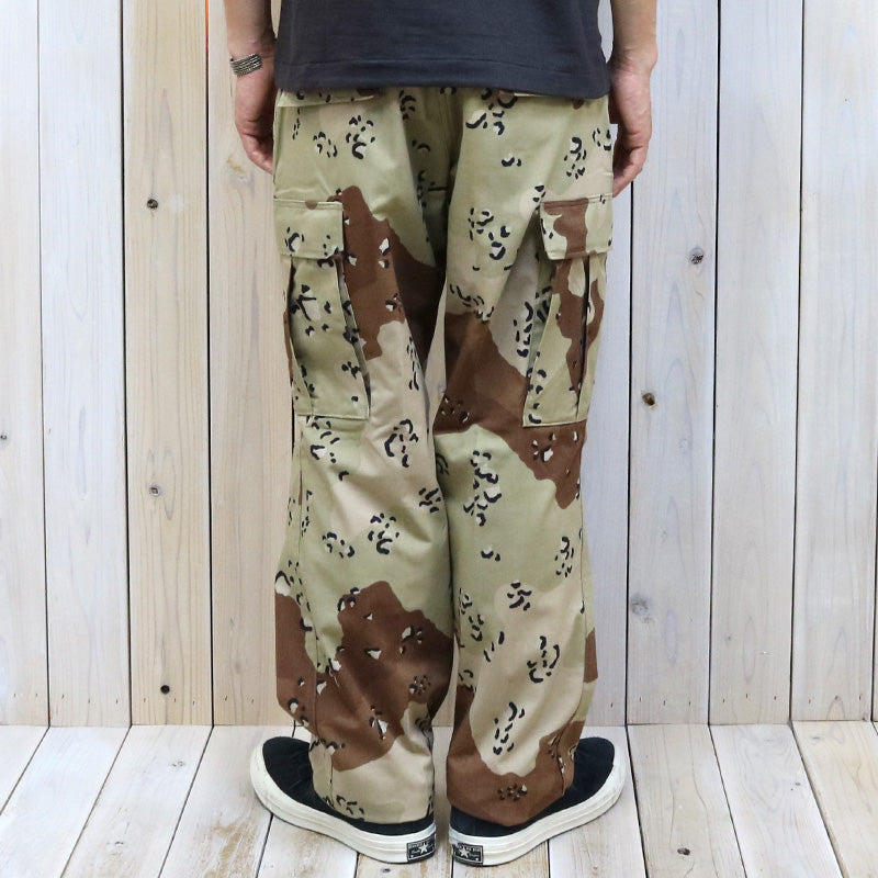 DEAD STOCK : TROUSERS DESERT CAMOUFLAGE PATTERN COMBAT 6C