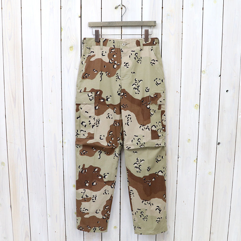 DEAD STOCK : TROUSERS DESERT CAMOUFLAGE PATTERN COMBAT 6C