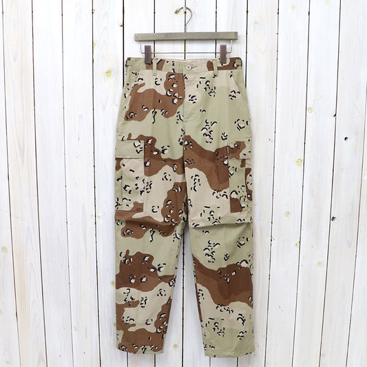 DEAD STOCK : TROUSERS DESERT CAMOUFLAGE PATTERN COMBAT 6C