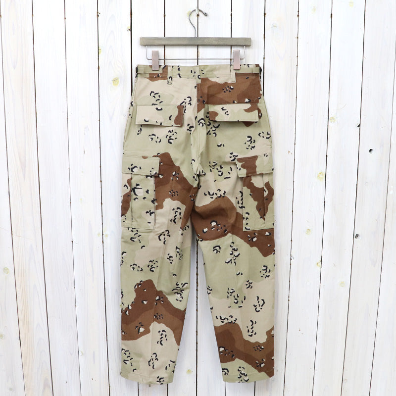 DEAD STOCK : TROUSERS DESERT CAMOUFLAGE PATTERN COMBAT 6C