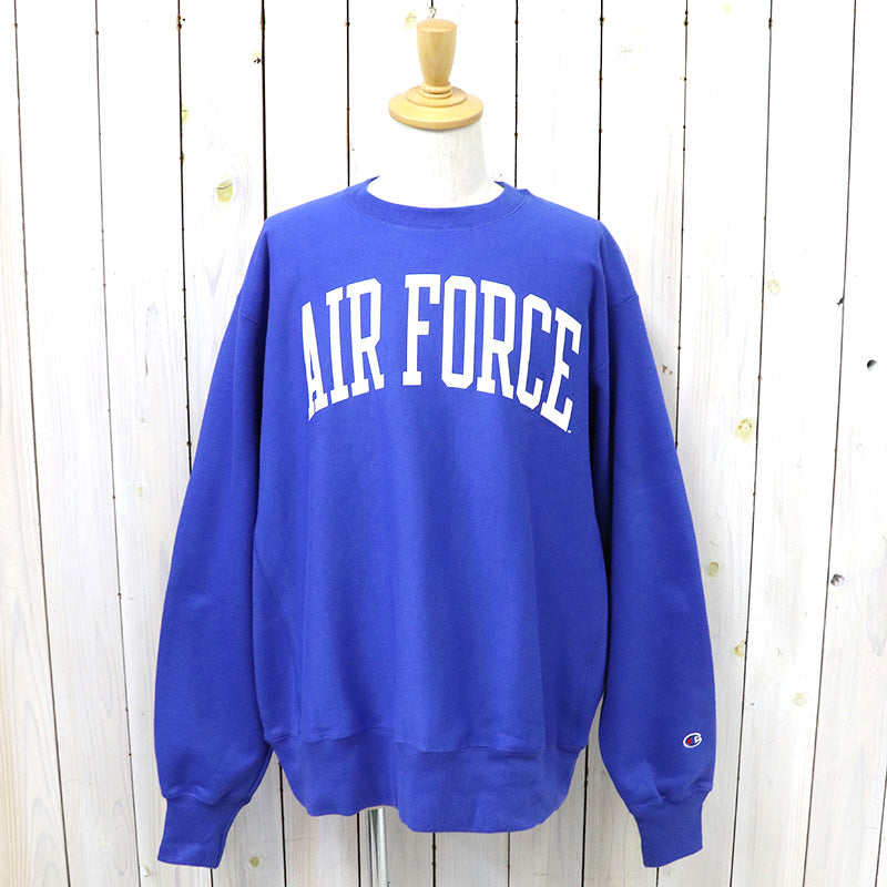 Champion : AIR FORCE FALCONS CHAMPION ARCH REVERSE WEAVE PULLOVER SWEATSHIRT (ROYAL)