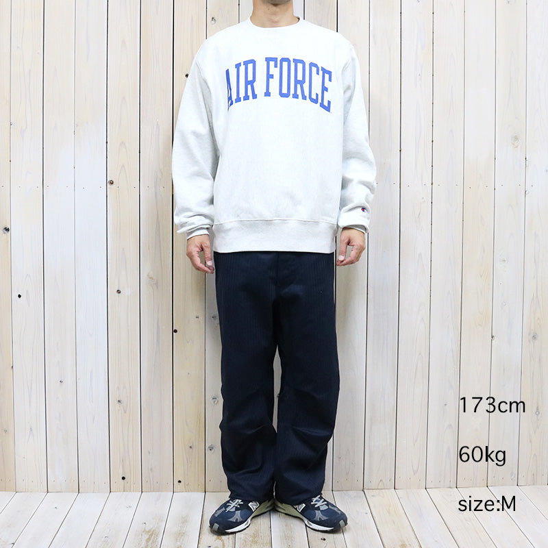 Champion : AIR FORCE FALCONS CHAMPION ARCH REVERSE WEAVE PULLOVER SWEATSHIRT (HEATHER GREY)