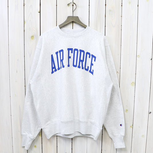 Champion : AIR FORCE FALCONS CHAMPION ARCH REVERSE WEAVE PULLOVER SWEATSHIRT (HEATHER GREY)