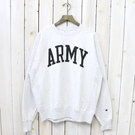 Champion : ARMY BLACK KNIGHTS CHAMPION ARCH REVERSE WEAVE PULLOVER SWEATSHIRT (HEATHER GREY)