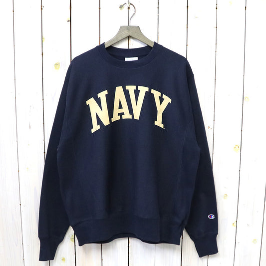 Champion : NAVY MIDSHIPMEN CHAMPION ARCH REVERSE WEAVE PULLOVER SWEATSHIRT (NAVY)