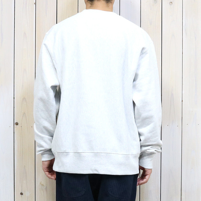 Champion : NAVY MIDSHIPMEN CHAMPION ARCH REVERSE WEAVE PULLOVER SWEATSHIRT (HEATHER GREY)