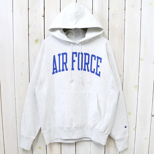 Champion『AIR FORCE FALCONS CHAMPION TEAM ARCH REVERSE WEAVE PULLOVER HOODIE』(HEATHER GREY)