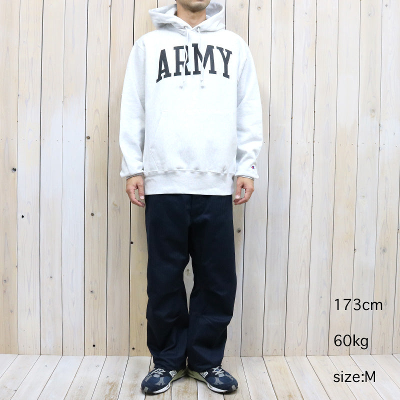 Champion : ARMY BLACK KNIGHTS CHAMPION TEAM ARCH REVERSE WEAVE PULLOVER HOODIE (HEATHER GREY)