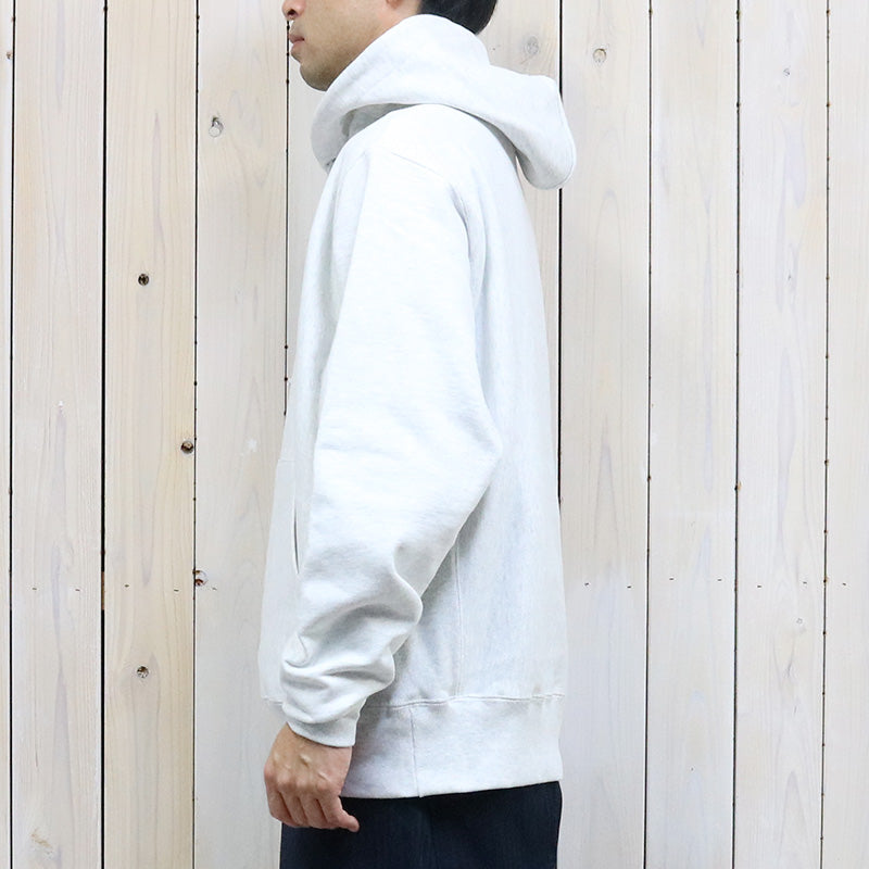 Champion : NAVY MIDSHIPMEN CHAMPION TEAM ARCH REVERSE WEAVE PULLOVER HOODIE (HEATHER GREY)