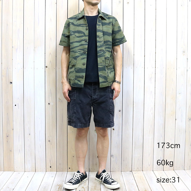 Double RL『POPLIN CARGO SHORT』(BLACK)