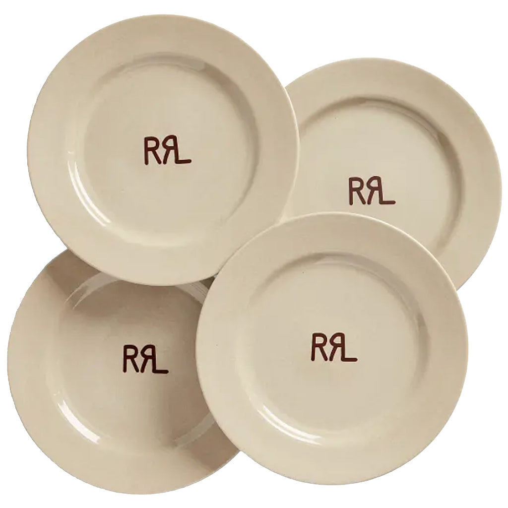 Double RL『LOGO PLATE SET』(CREAM)