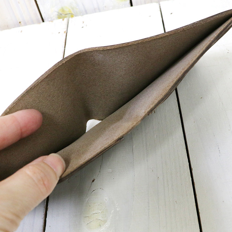 Double RL : LEATHER BILLFOLD (BLACK)
