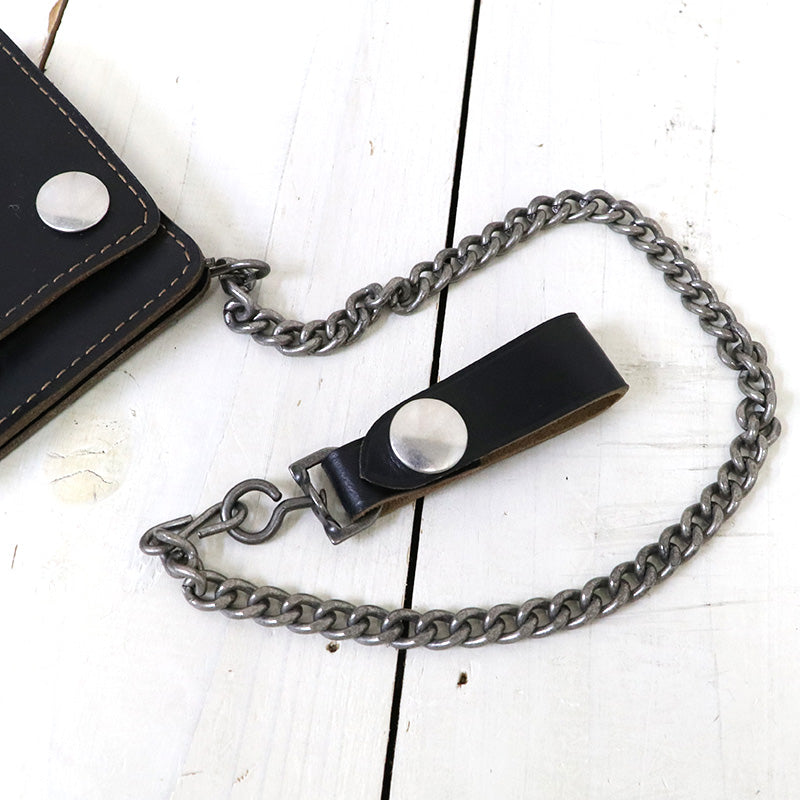 Double RL『LEATHER CHAIN WALLET』(BLACK)