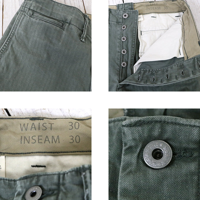 Double RL : COTTON FIELD CHINO (DARK OLIVE)