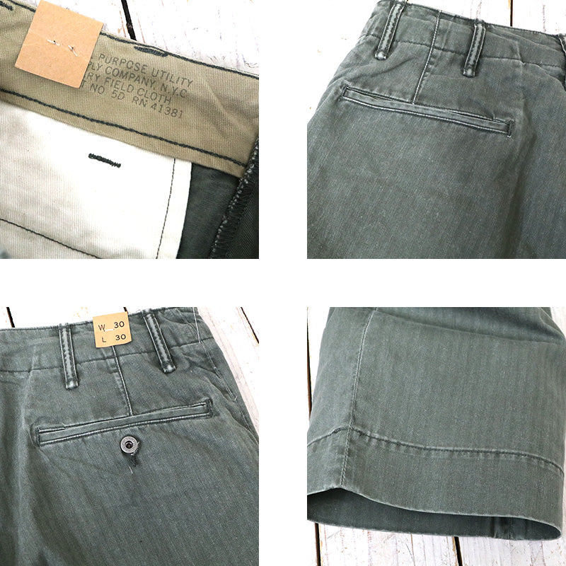 Double RL : COTTON FIELD CHINO (DARK OLIVE)