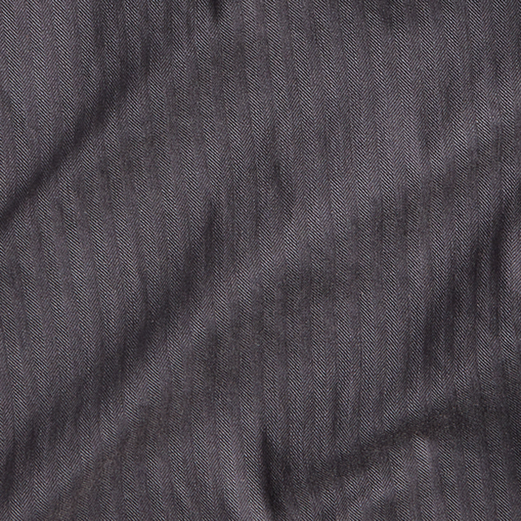 Double RL : GARMENT DYE HERRINGBONE  FIELD PANT (BLACK)