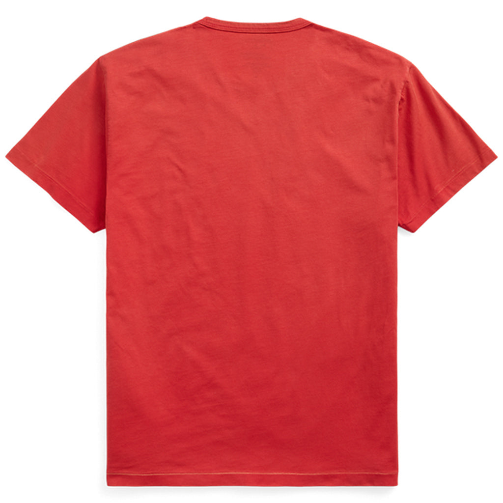 Double RL : LOGO JERSEY T-SHIRT (RED)