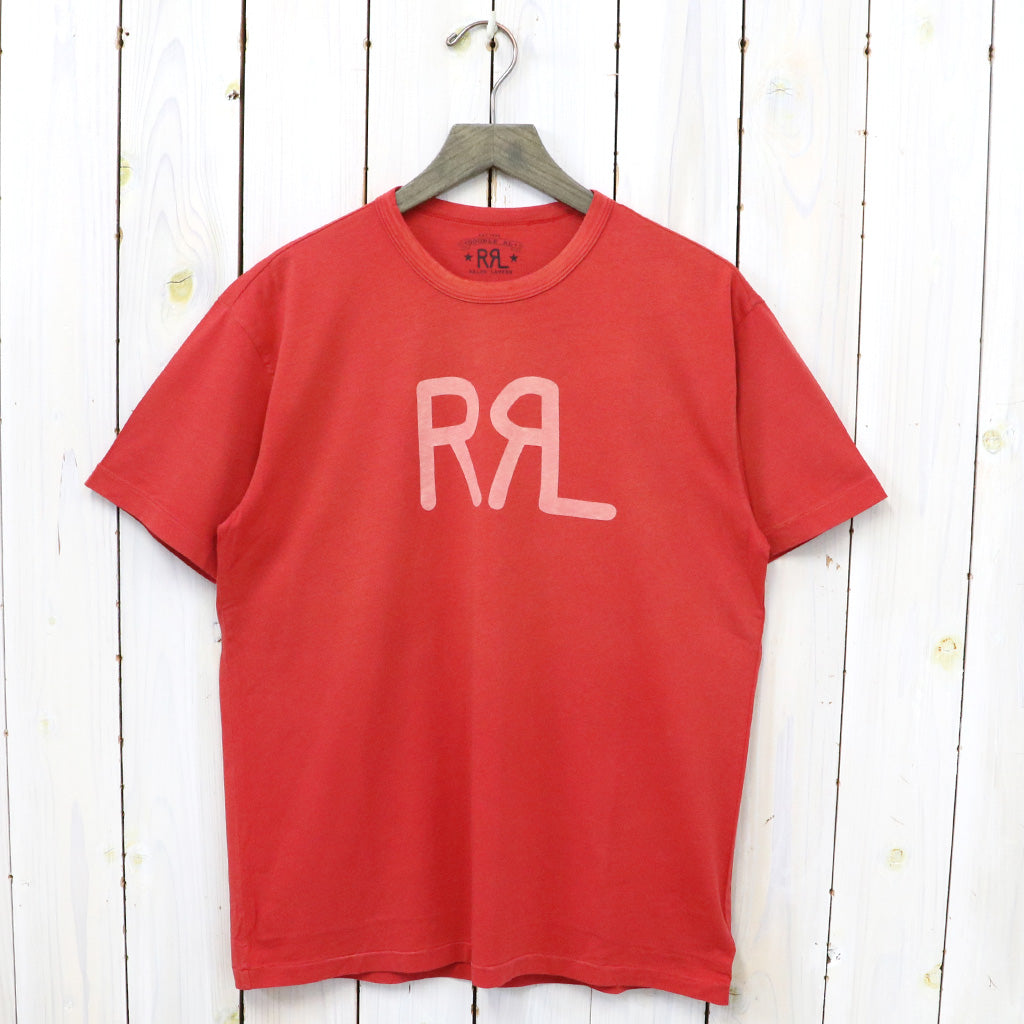 Double RL : LOGO JERSEY T-SHIRT (RED)