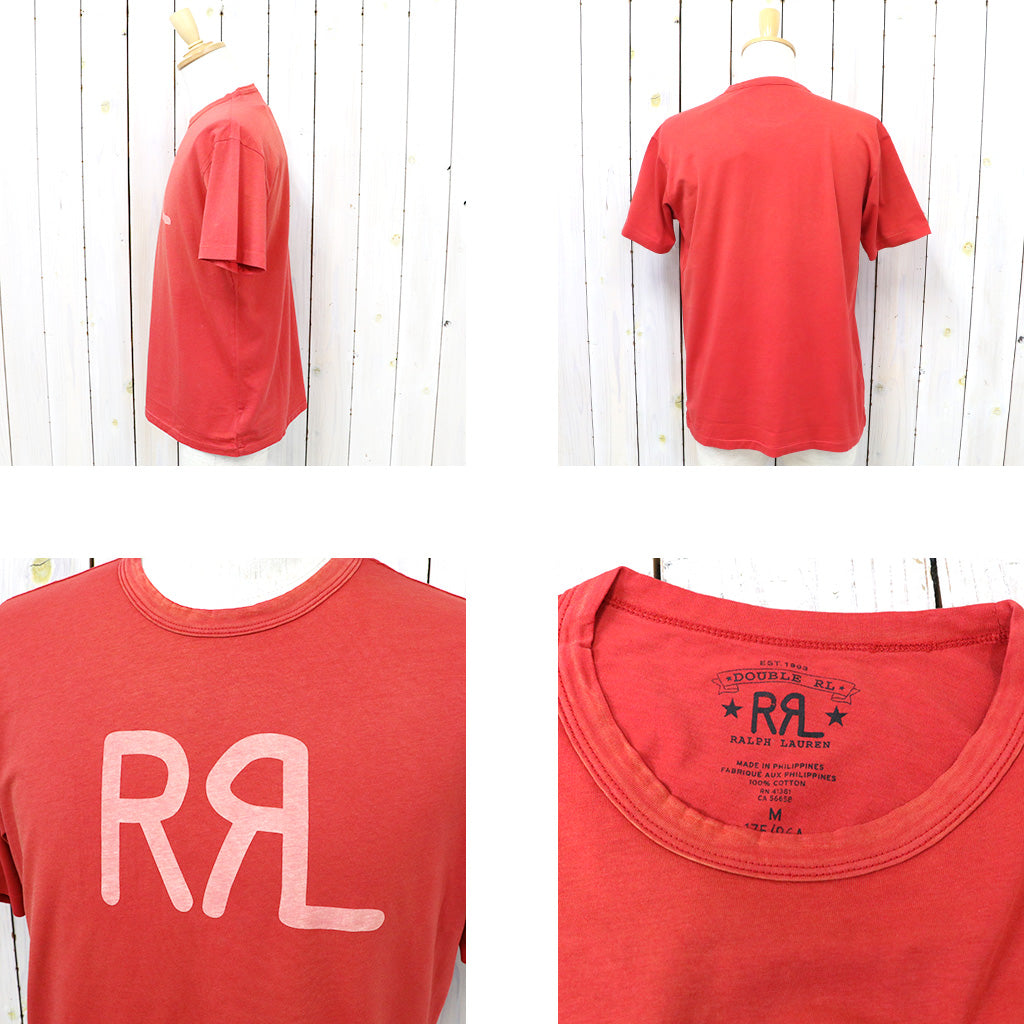 Double RL : LOGO JERSEY T-SHIRT (RED)