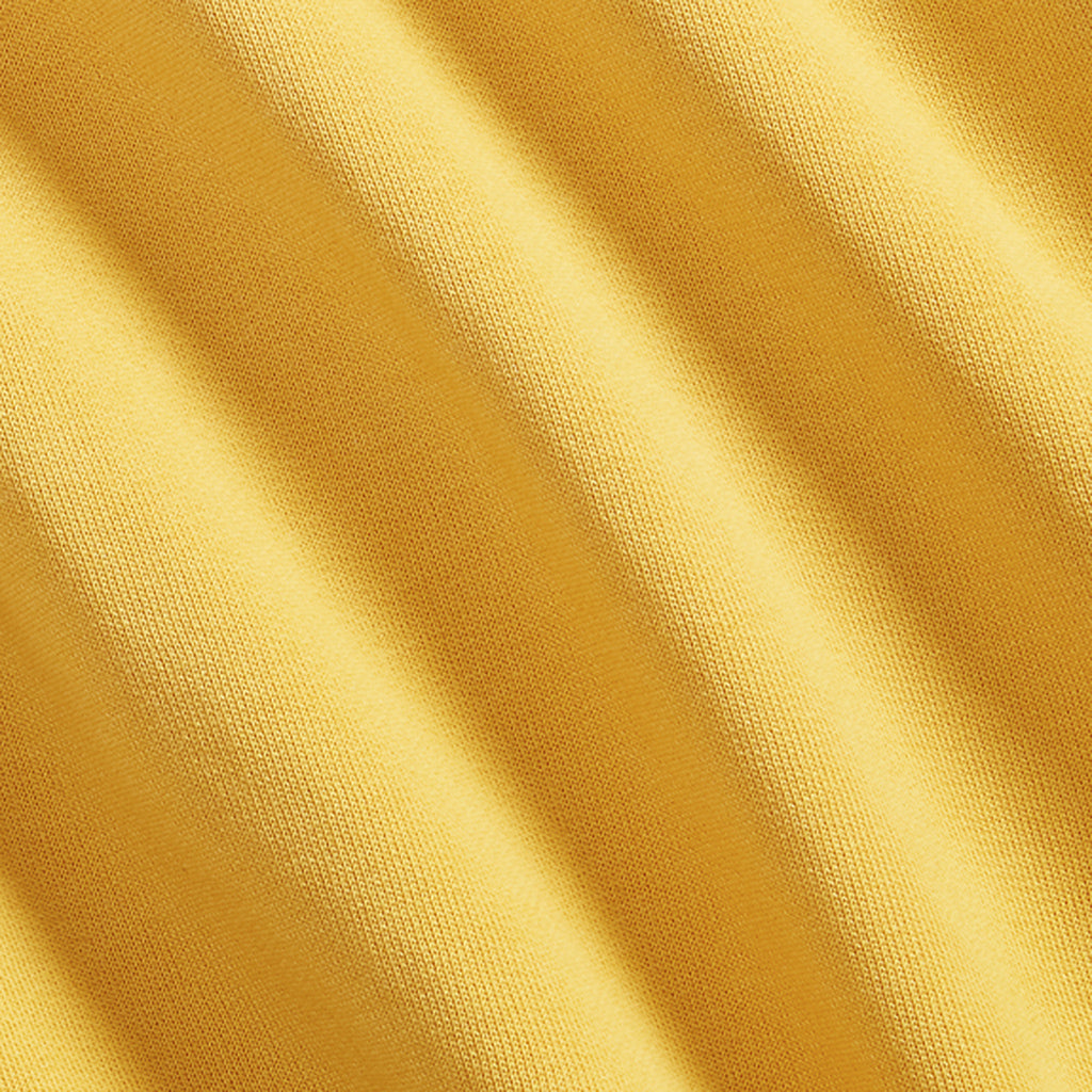 Double RL : GARMENT-DYE FLEECE HOODIE (GOLD)