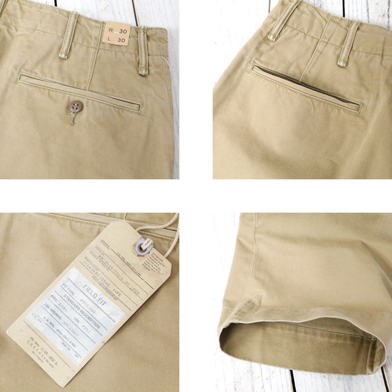 Double RL : COTTON FIELD CHINO (BRITISH KHAKI)
