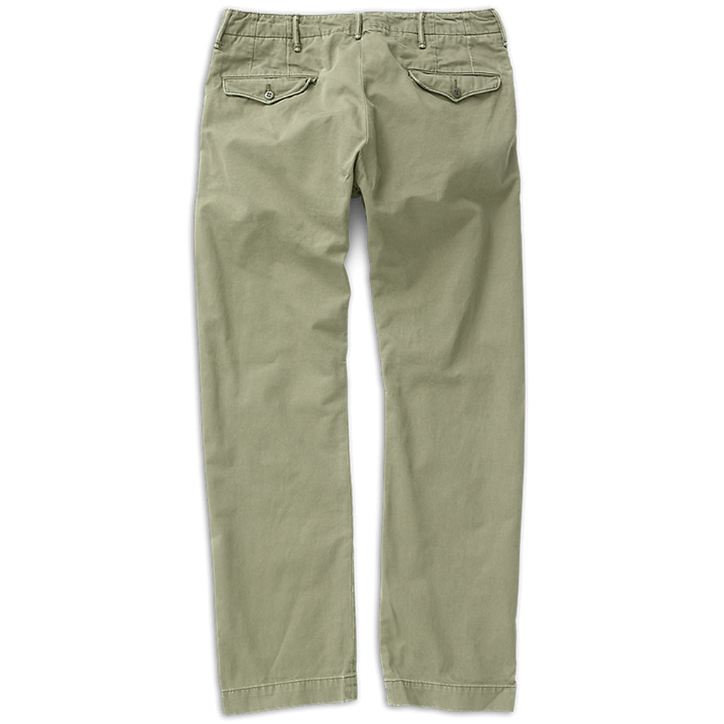 Double RL : COTTON CHINO TROUSER (OLIVE)