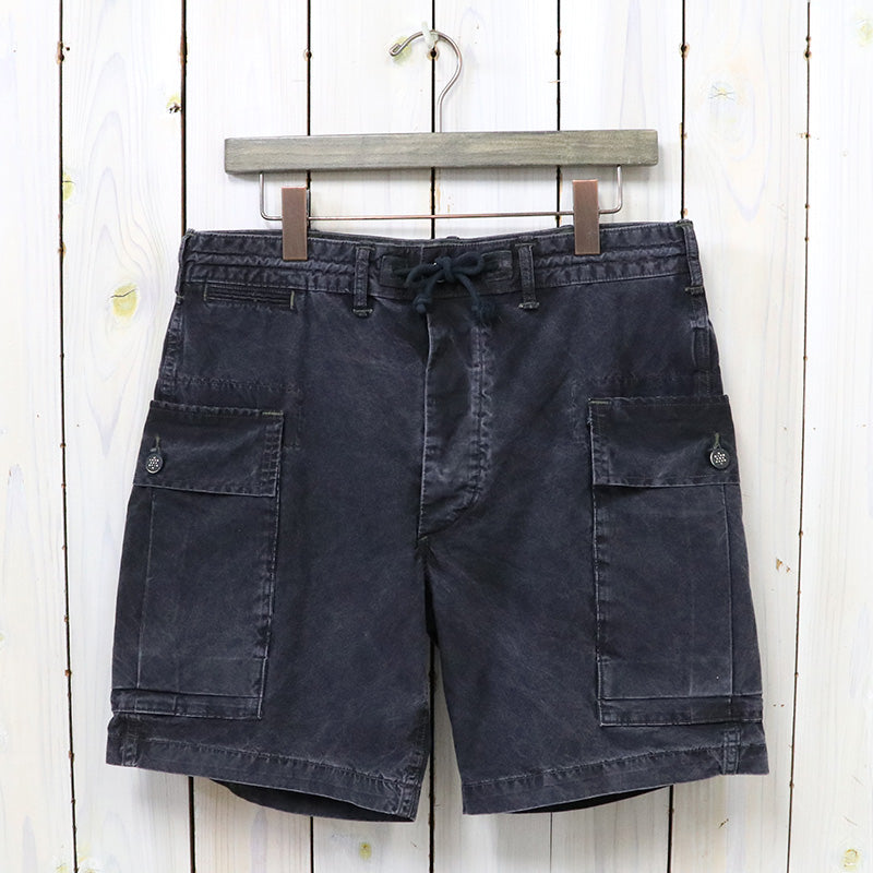 Double RL『POPLIN CARGO SHORT』(BLACK)