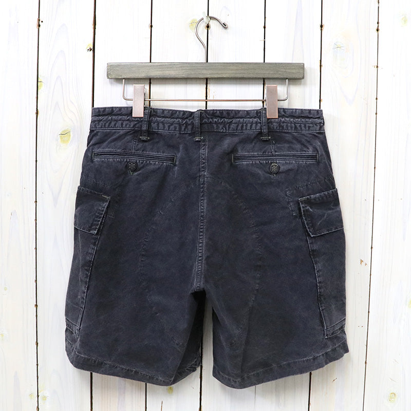 Double RL『POPLIN CARGO SHORT』(BLACK)