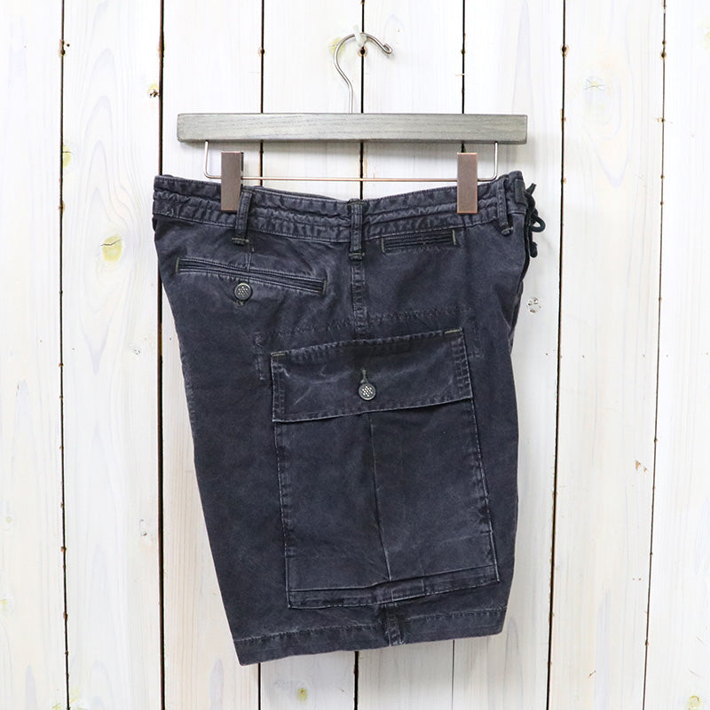Double RL『POPLIN CARGO SHORT』(BLACK)