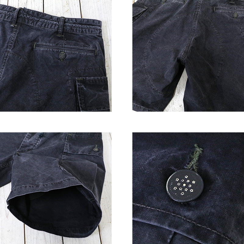 Double RL『POPLIN CARGO SHORT』(BLACK)