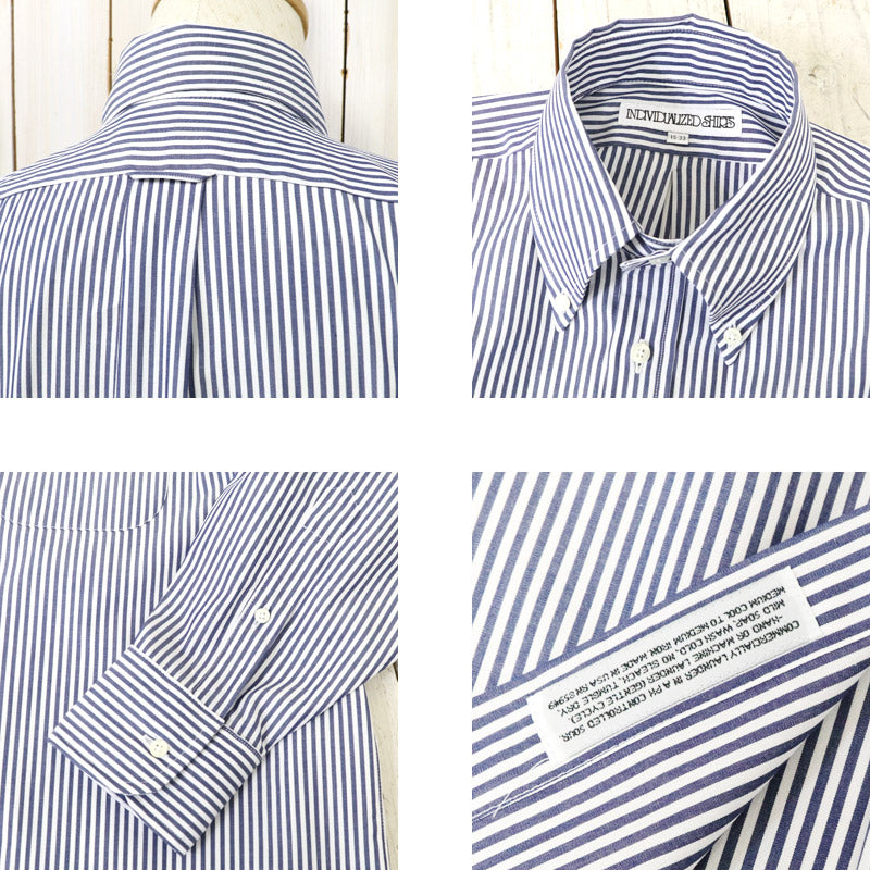 INDIVIDUALIZED SHIRTS『BENGAL STRIPES-Limited』(NAVY)