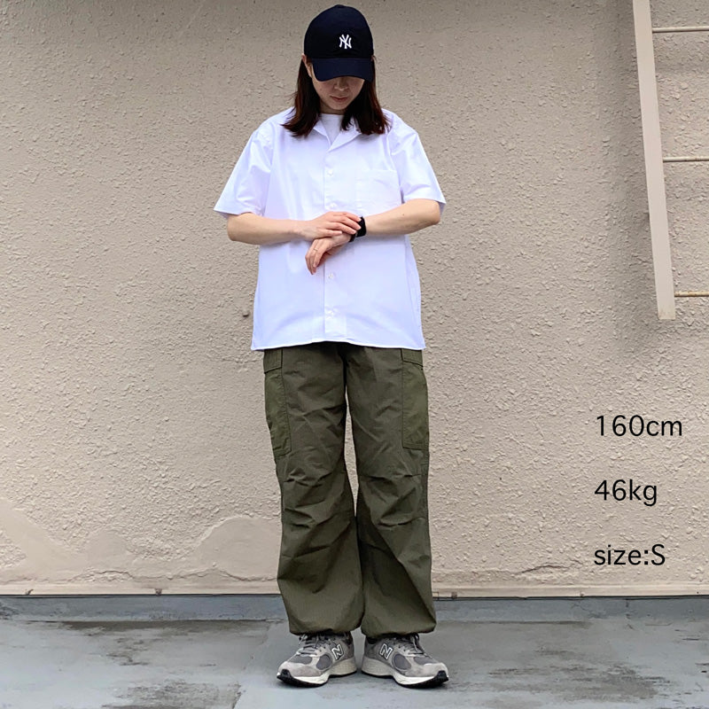 INDIVIDUALIZED SHIRTS『GREAT AMERICAN OXFORD CAMP COLLAR S/S』(WHITE)