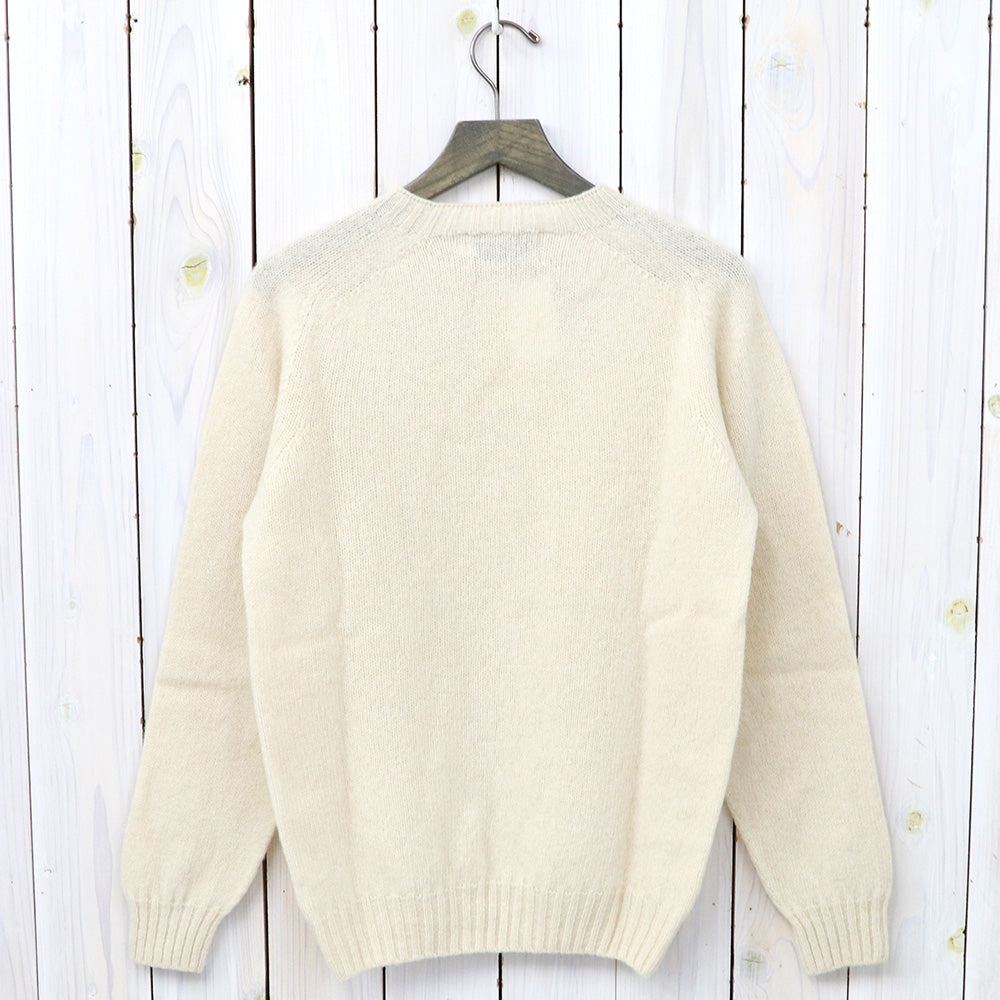 INVERALLAN『Crew Neck Sweater-Saddle』(Cream)