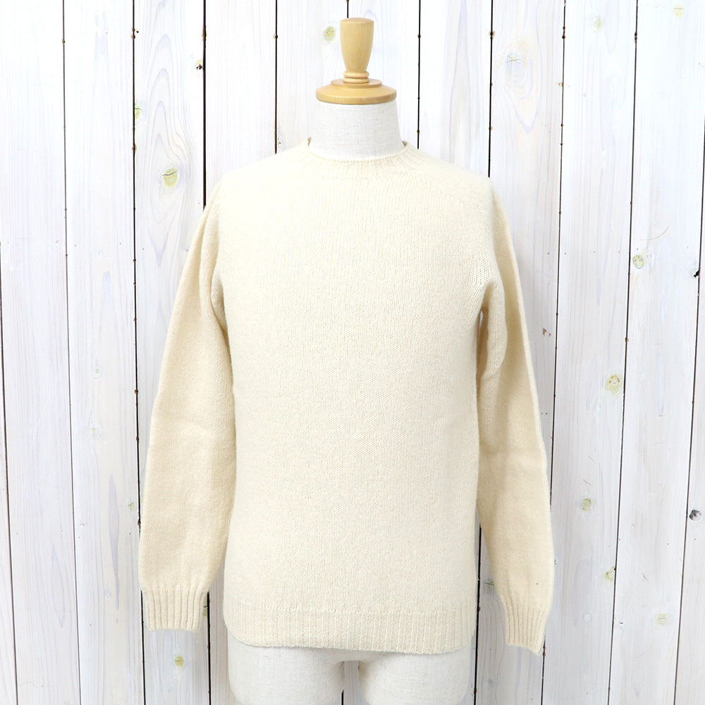 INVERALLAN『Crew Neck Sweater-Saddle』(Cream)