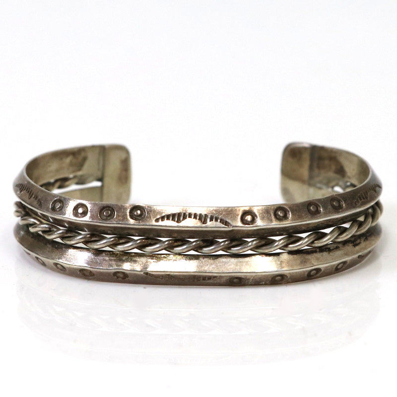 Indian Jewelry : Navajo 1930’s Fred Harvey Twist Bangle